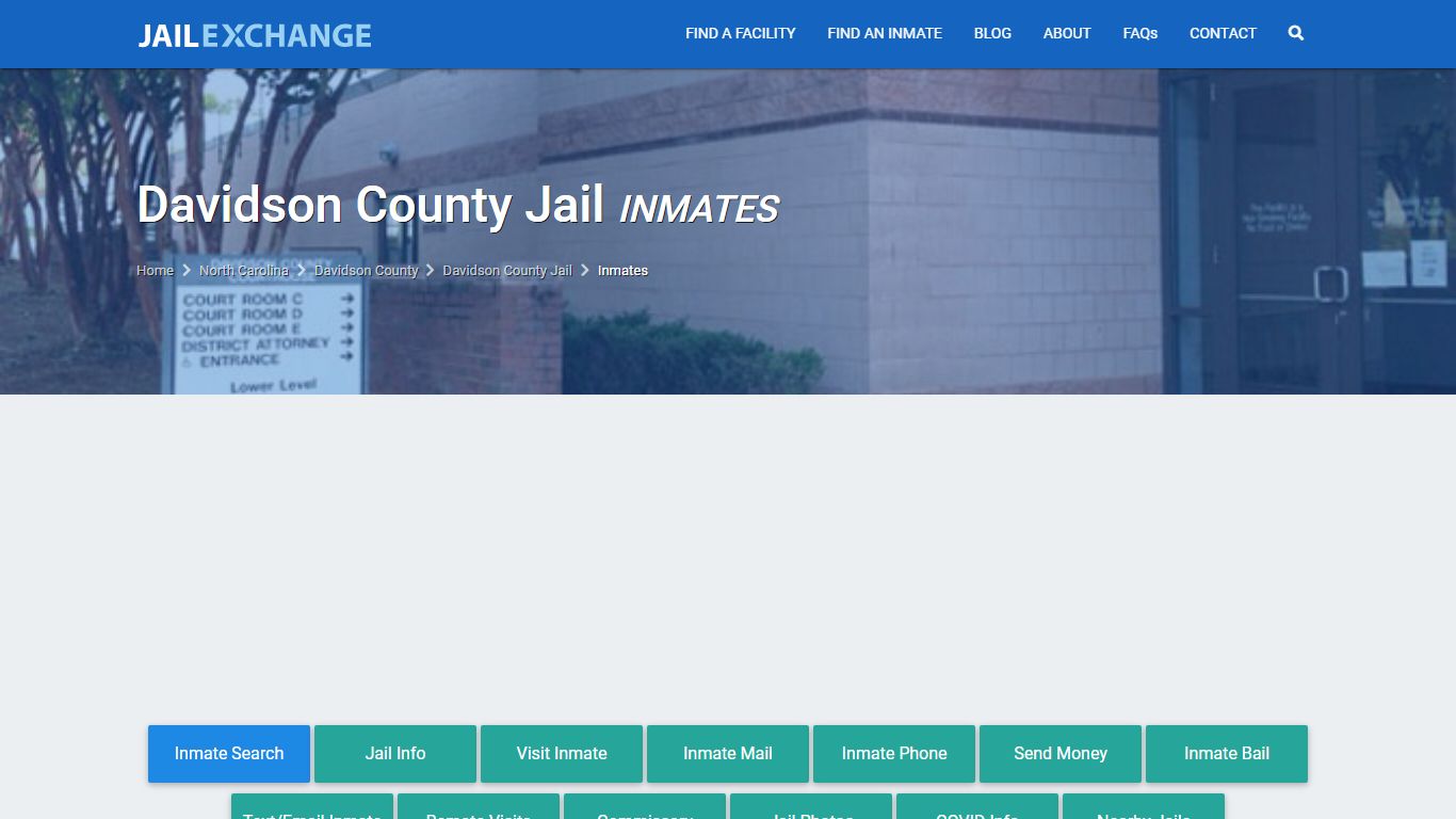 Davidson County Jail Inmates | Arrests | Mugshots | NC